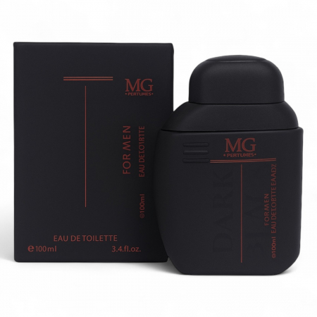 Tipuri de Parfum - Dark Black 100ml - EDT, barbati