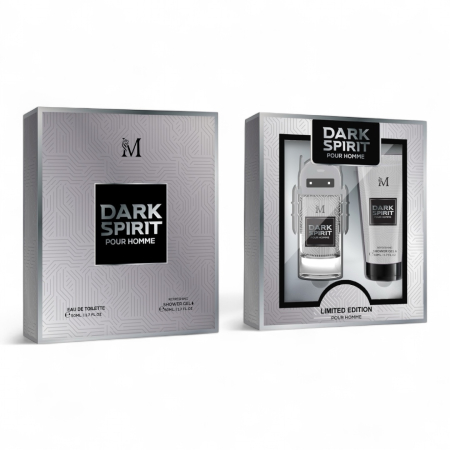 Seturi si Pachete - Set Cadou barbati: Dark Spirit Pour Homme – Apa de Parfum 50ml + Gel de dus 50ml