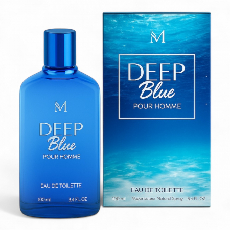 Tipuri de Parfum - Deep Blue for Men 100ml - Apa Parfum, barbati