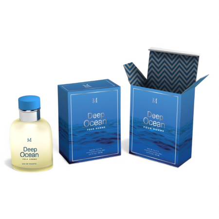 Ofertele Lunii - Deep Ocean Pour Homme – Eau de Toilette 100 ml | Arome fresh-marine pentru bărbați