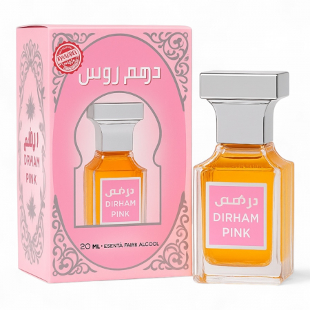 Tipuri de Parfum - Dirham Pink 20ml - Esenta fara alcool, dama