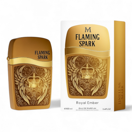 Tipuri de Parfum - Flaming Spark Royal Ember for Men 100ml - Apa Parfum, barbati