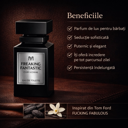 Parfum Freaking Fantastic – Inspirat din Tom Ford Fucking Fabulous | 100 ml | Pentru Bărbați – Montage Brands [3]