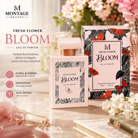 Fresh Flower Bloom – Inspirat din Bloom de la Gucci | 100 ml | Pentru femei – Montage Brands [2]