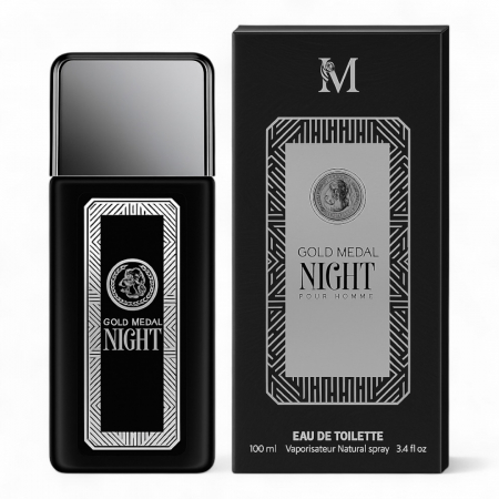 Tipuri de Parfum - Gold Medal Night for Men 100ml - Apa Parfum, barbati