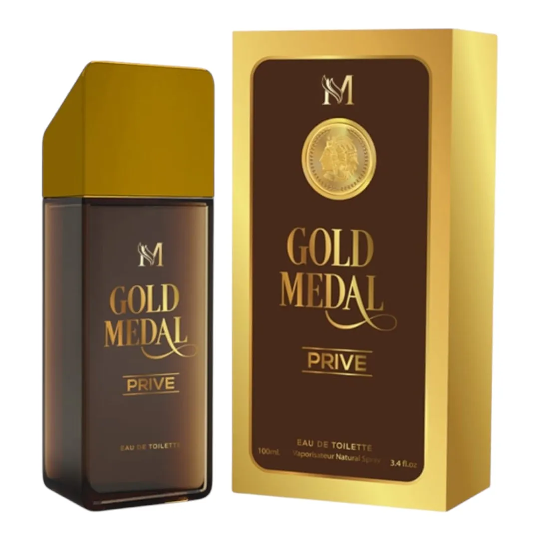 Tipuri de Parfum - Gold Medal Prive – Apa de Toaletă pentru Bărbați (100ml)