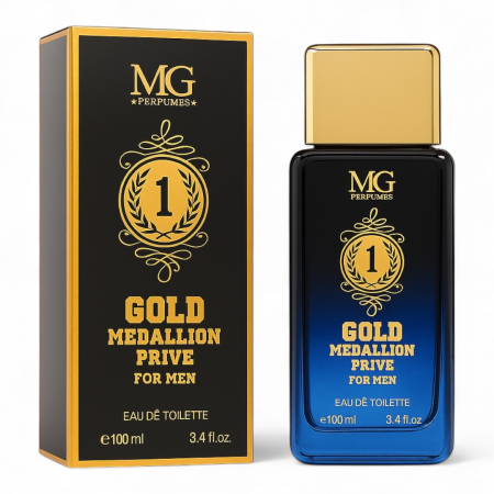 Tipuri de Parfum - Gold Medalion Prive 100ml - Apa de Parfum, barbati