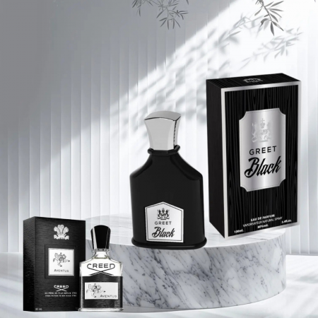 Greet Black for Men 100ml - Apa Parfum, barbati [1]