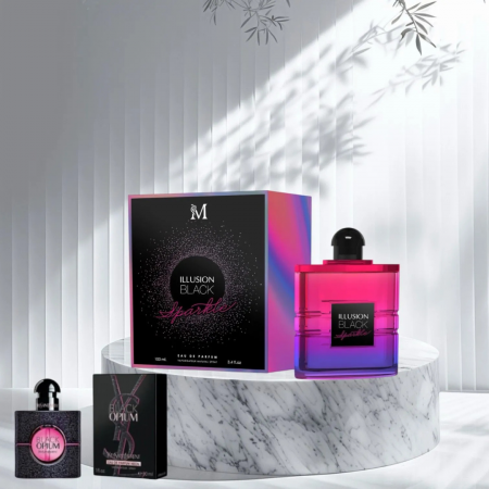 Illusion Black Sparkle for Men 100ml - Apa Parfum, unisex [1]
