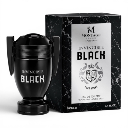 Parfumuri Barbati - Invincible Black – Inspirat din Invictus Onyx | 100 ml | Pentru bărbați – Montage Brands