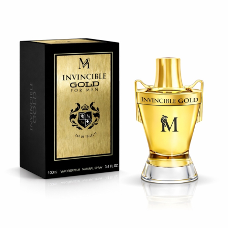Parfumuri Fresh - Parfum Invincible Gold – inspirat din Invictus Gold de la Paco Rabanne | 100 ml | Pentru bărbați | Montage Brands