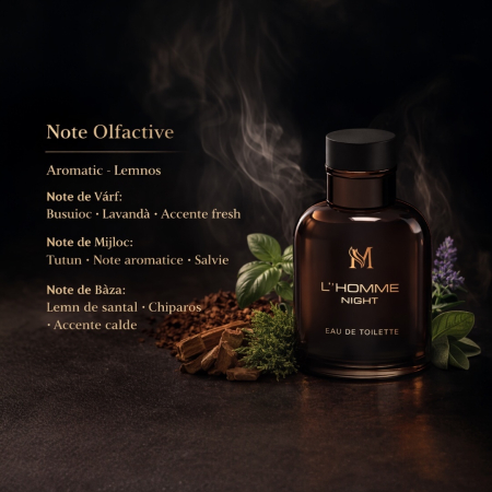 L'Homme Night for Men 100ml - Apa Parfum, barbati [2]