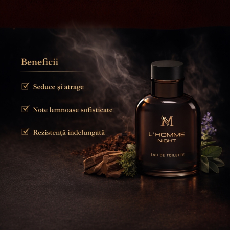 L'Homme Night for Men 100ml - Apa Parfum, barbati [3]