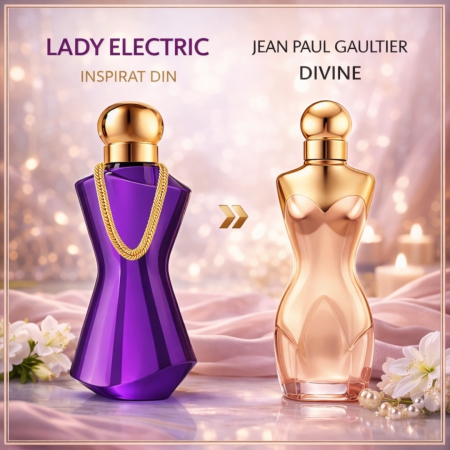 Parfum femei Lady Electric 100 ml Eau de Parfum – parfum dulce floral elegant inspirat din Divine de la Jean Paul Gaultier – Montage Brands [3]