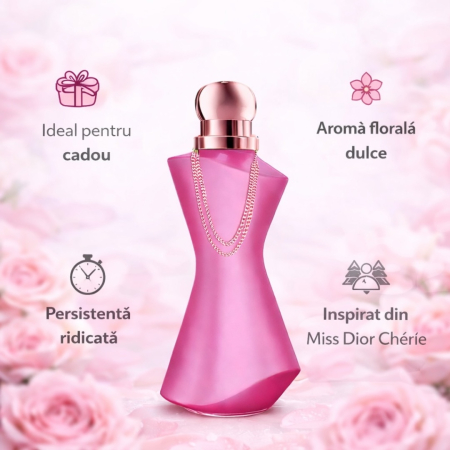 Parfum femei Lady Elegance Eau de Parfum 100 ml – parfum floral dulce persistent inspirat din Miss Dior Chérie de la Christian Dior – Montage Brands [2]