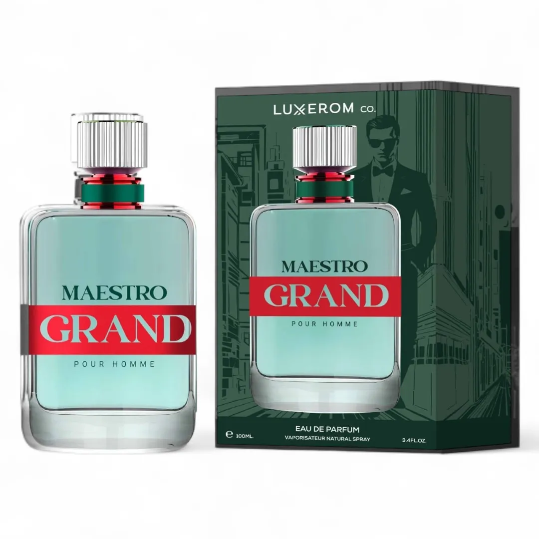 Tipuri de Parfum - Maestro Grand 100 ml - Luxerom Apa Parfum, barbati