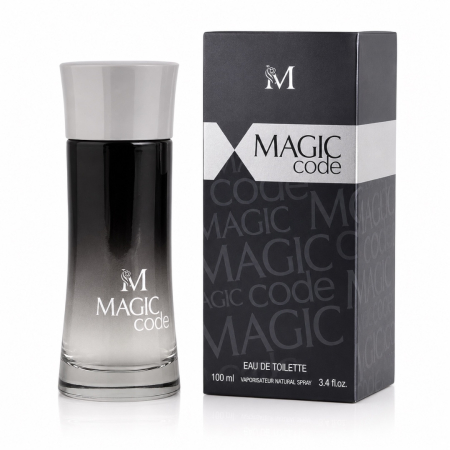 Parfumuri Citrice - Magic Code – Inspirat din Armani Code de Giorgio Armani | Parfum 100 ml | Pentru Bărbați | Montage Brands