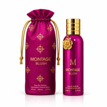 Parfumuri Femei - Montage Blush – Inspirat din Roses Musk de la Montale | 100 ml | Pentru femei – Montage Brands