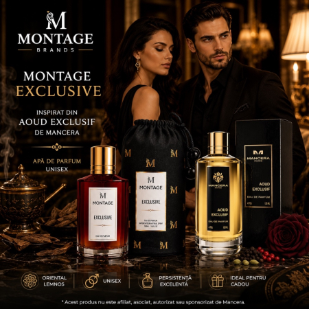 Montage Exclusive  – Inspirat din Aoud Exclusif de Mancera | Apă de Parfum 100 ml | Unisex | Montage Brands [3]
