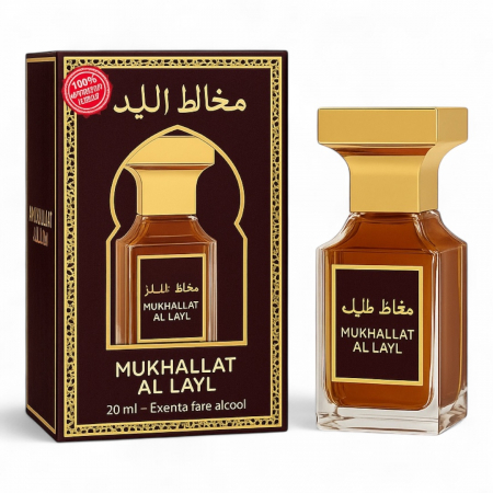 Tipuri de Parfum - Mukhallat Al Layl 20ml - Esenta fara alcool, unisex