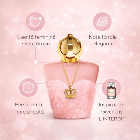 Parfum Celeb Royal Pour Femme – inspirat din Givenchy L’Interdit | Parfum persistent femei 100 ml | Eau de Parfum – Montage Brands [3]