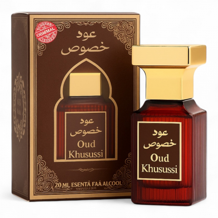 Tipuri de Parfum - Oud Khususs 20ml - Esenta fara alcool, unisex