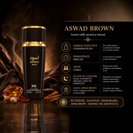 Parfum Aswad Brown Perfume Mania – Apă de Parfum 100 ml Unisex [3]