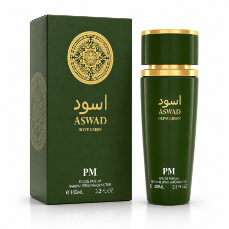 Ofertele Lunii - Parfum Aswad Olive Green Perfume Mania – Apă de Parfum 100 ml Unisex, elegant & rafinat