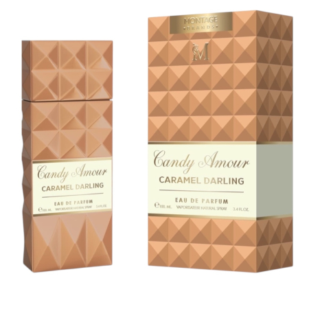 Parfumuri Femei - Parfum dulce femei Candy Amour Caramel Darling Eau de Parfum 100 ml – caramel și vanilie cremoasă, inspirat din Sweet Tooth Caramel Dream