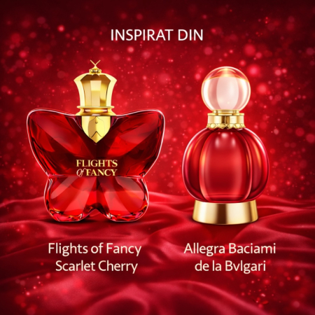 Parfum femei cireșe dulce și persistent Flights of Fancy Scarlet Cherry Eau de Parfum 100 ml – inspirat din Bvlgari Allegra Baciami – Montage Brands [1]