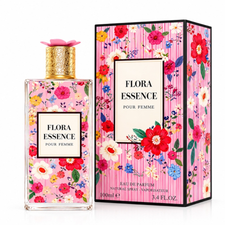 Cele mai noi - Parfum Femei Flora Essence 100 ml – Dulce Floral Seducător Inspirat din Gucci Flora Gorgeous Gardenia