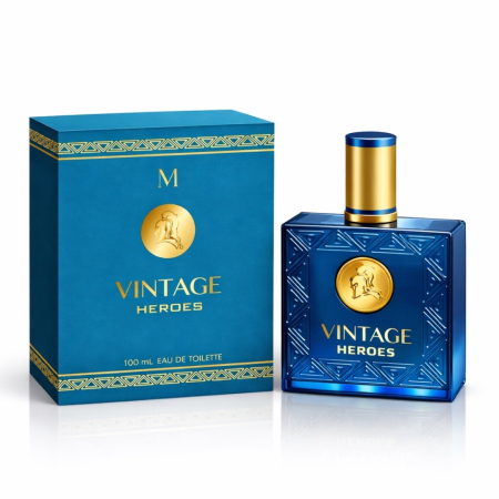 Parfumuri Barbati - Parfum Vintage Heroes – inspirat din Versace Eros | Apă de Toaletă 100 ml pentru bărbați | Montage Brands