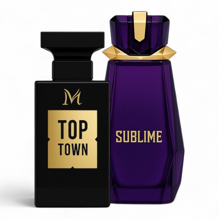 Seturi si Pachete - Set 2 Parfumuri Top Town si Sublime – Inspirate din Tom Ford Tobacco Vanille și Thierry Mugler Alien