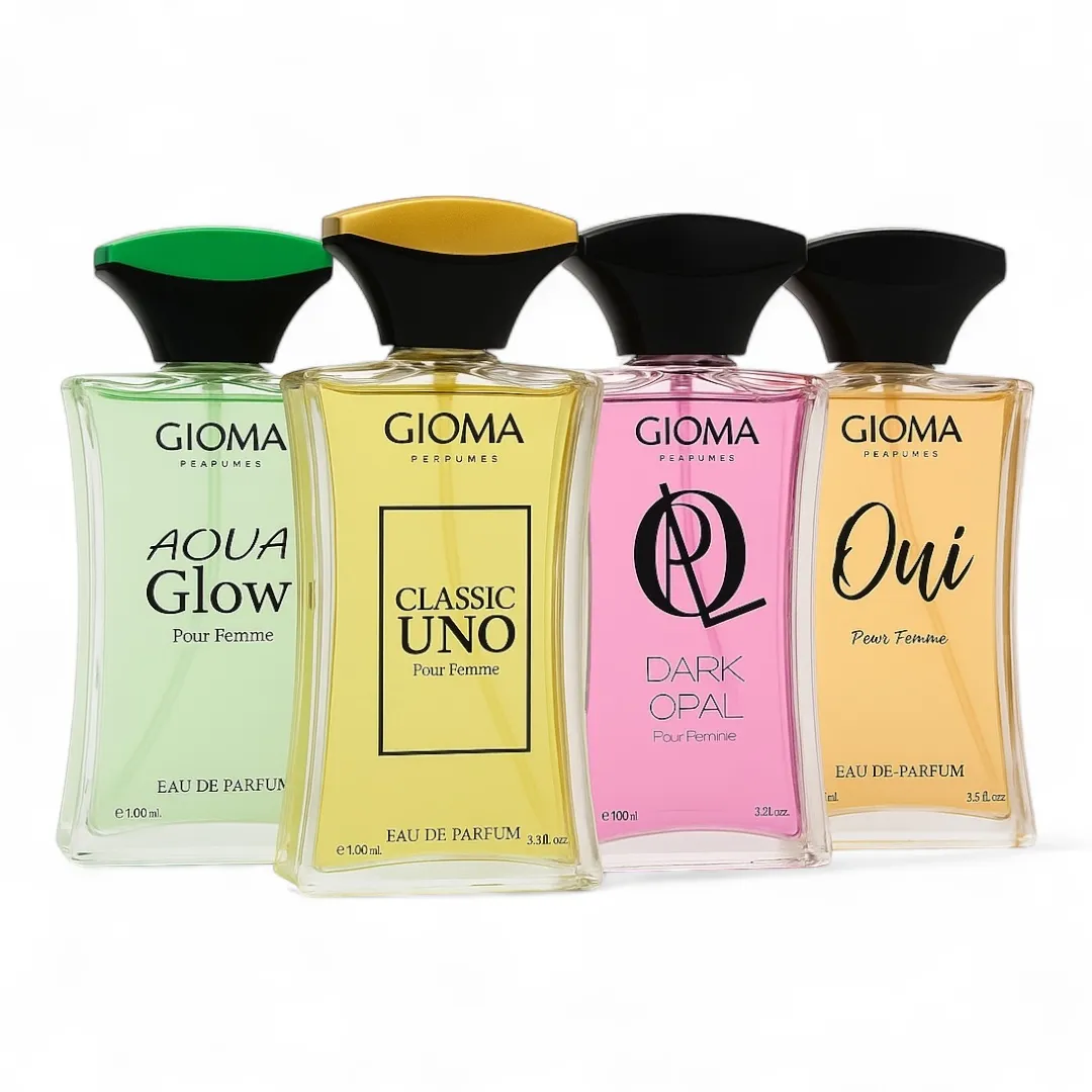 Ofertele Lunii - Set 4 Parfumuri ( 2 x Dama + 2 x Barbati ) - Aqua Glow + Classic Uno +His Highness + Souvenir