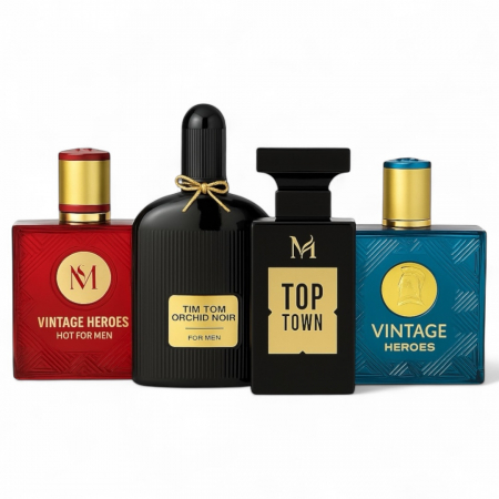 Seturi si Pachete - Set 4 Parfumuri Bărbătești de Lux – Inspirate din Versace si Tom Ford (100 ml)