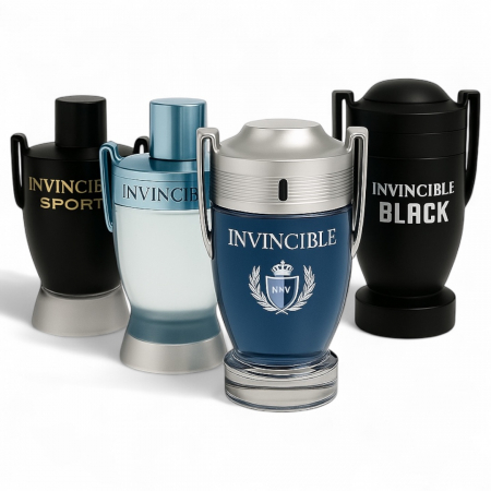 Seturi si Pachete - Set 4 Parfumuri Bărbătești INVINCIBLE – Inspirate din Paco Rabanne (100 ml)