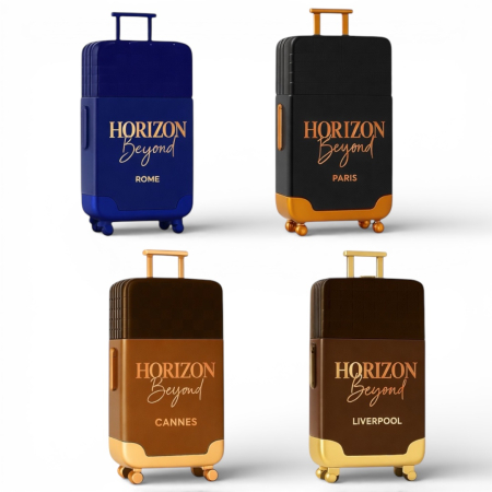 Seturi si Pachete - Set 4 Parfumuri Dama 100ml - Colectia Horizon Beyond - Rome, Liverpool, Paris, Cannes