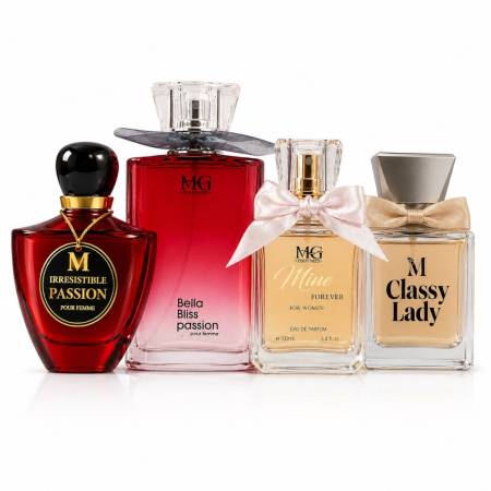 Seturi si Pachete - Set 4 Parfumuri de Damă – Inspirații Dior, Lancôme, Chloé