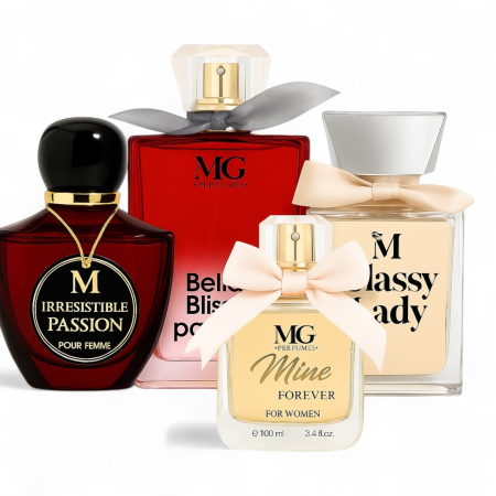 Seturi si Pachete - Set 4 Parfumuri de Damă – Inspirații Dior, Lancôme, Chloé