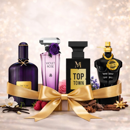 Set 4 Parfumuri Elegante – Velvet Orchid, Violet Rose, Top Town, G for Men Intense – 100 ml [3]