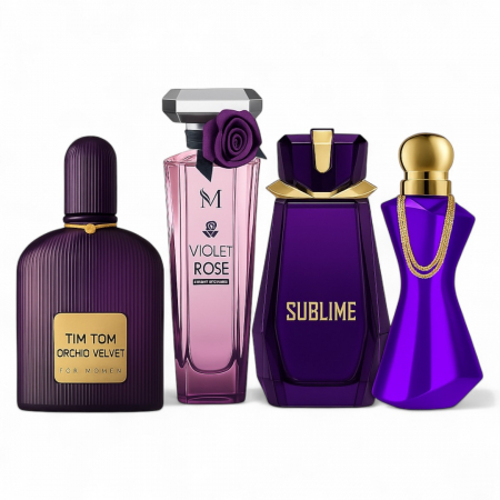 Seturi si Pachete - Set 4 Parfumuri Feminine – Inspirate din Branduri de Lux