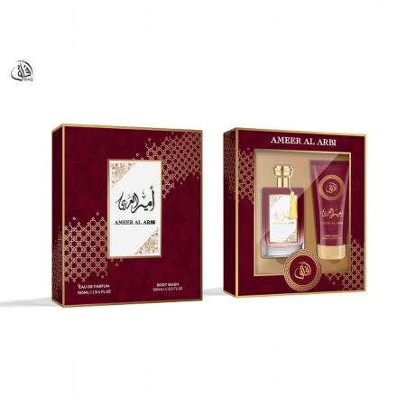 Set Ameer Al Arbi – Apă de Parfum 100ml + Gel de duș 150ml | Aromă Orientală Premium [2]