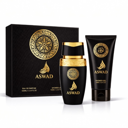 Set Cadou ASWAD – Apă de Parfum 100ml + Shower Gel 150ml | Parfum Oriental Intens pentru Bărbați [1]