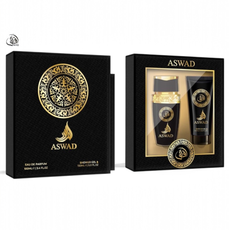 Set Cadou ASWAD – Apă de Parfum 100ml + Shower Gel 150ml | Parfum Oriental Intens pentru Bărbați [2]