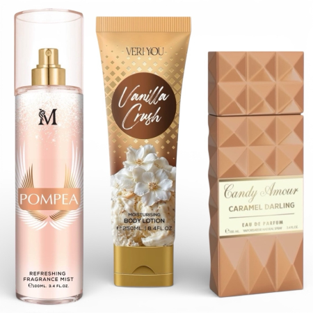 Set Cadou Femei cu Arome Dulci – Pompea, Vanilla Crush & Candy Amour | Montage Brands [6]