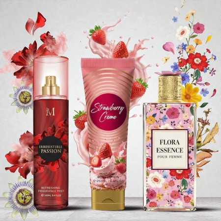 Set Cadou Femei Irezistibil – Parfum 100 ml + Body Mist + Lotiune | Inspirat din Dior & Gucci [1]