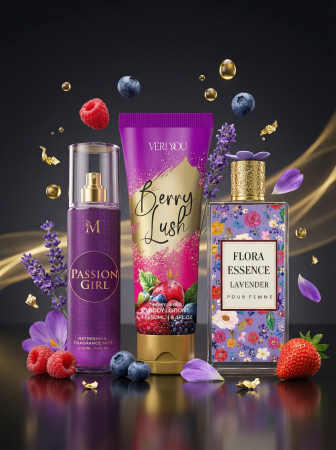 Set Cadou Femei Seducător – Parfum 100 ml + Body Mist + Loțiune | Inspirat din Dior & Gucci [2]