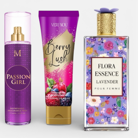 Parfumuri Femei - Set Cadou Femei Seducător – Parfum 100 ml + Body Mist + Loțiune | Inspirat din Dior & Gucci