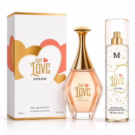 Seturi si Pachete - Set Cadou Just Love Intense – Parfum 100 ml + Body Mist 100 ml | Inspirat din J’adore de la Dior