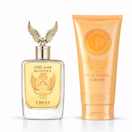 Seturi Cadou - Set Oud Model Crest – Apă de Parfum 100ml + Gel de duș 150ml | Aromă Orientală Lemnoasă